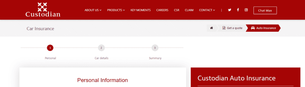 Protect Your Ride: A look at Nigeria's Top Vehicle Insurance Providers An image of Car insurance product page from Custodian and Allied Insurance Plc