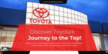 Toyota factory assembly line showcasing vehicles being produced, symbolizing Toyota's status as the world's largest car manufacturer.