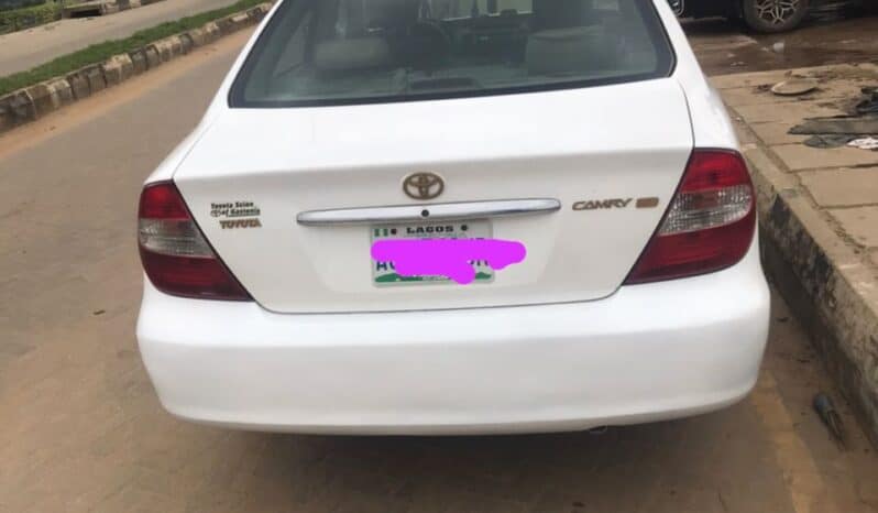 
2002 Nigerian Used Toyota Camry full									