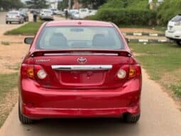 Cars for sale 2009 TOYOTA COROLLA S FEW MONTHS USED