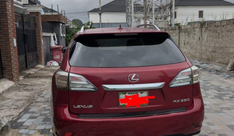 
2010 Lexus RX 350 2010 full									