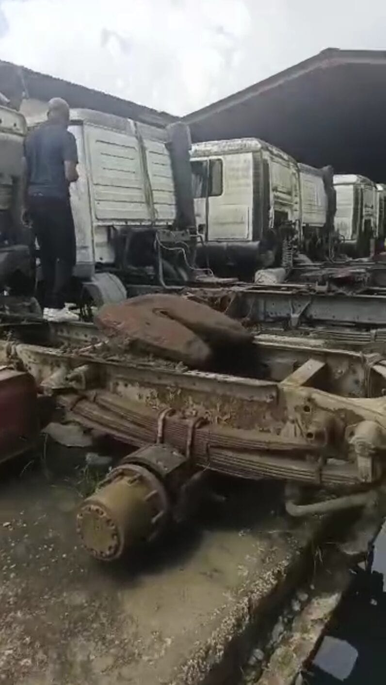 
2008 MAN DIESEL SCRAP TRUCK full									