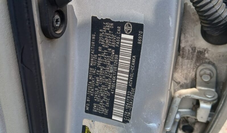 
2007 TOYOTA CAMRY full									