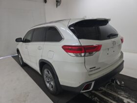 Foreign used Toyota Highlander 2017