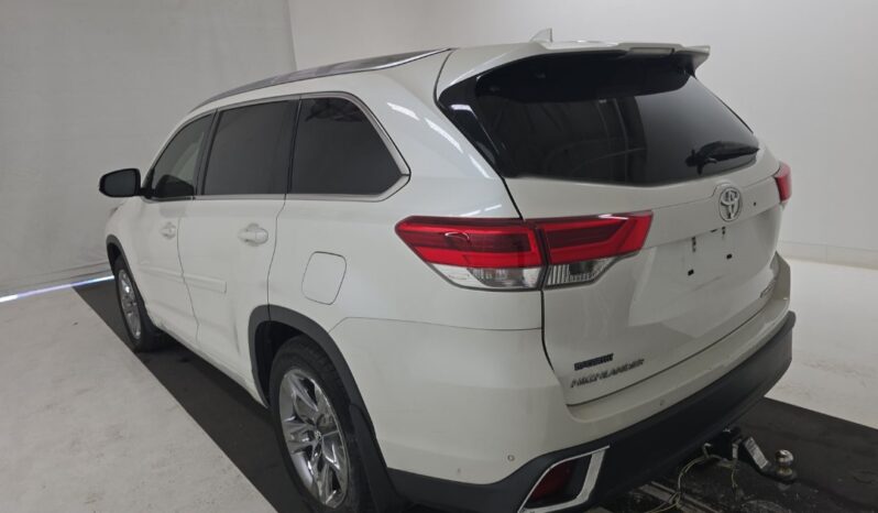 
Foreign used Toyota Highlander 2017 full									