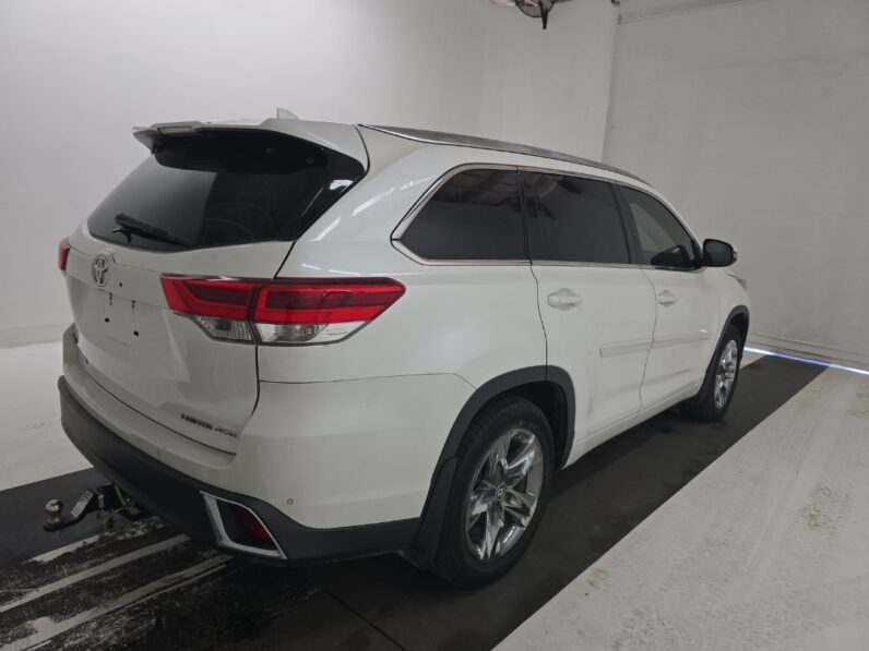 
Foreign used Toyota Highlander 2017 full									
