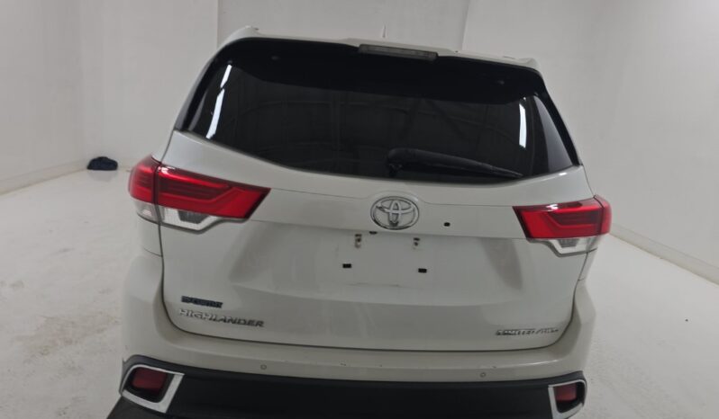 
Foreign used Toyota Highlander 2017 full									