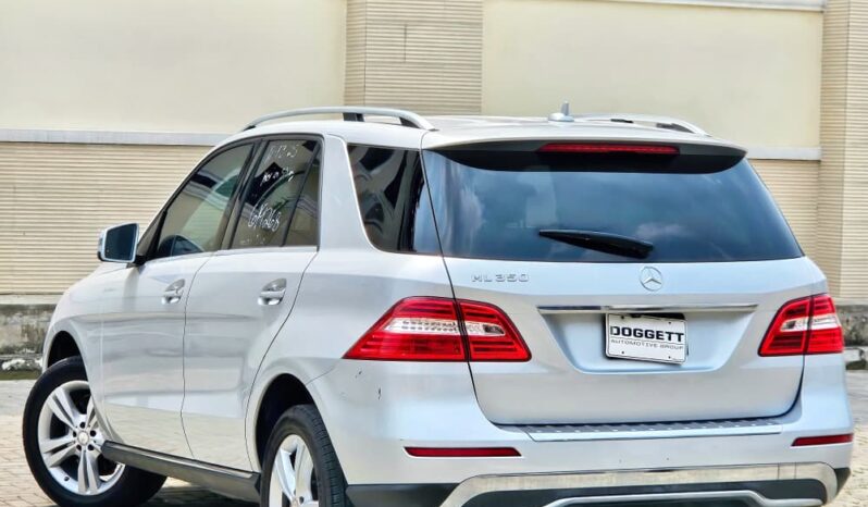 
2015 Mercedes Benz ML350 Full Option full									