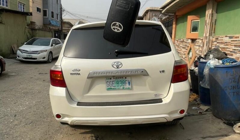 
2010 TOYOTA HIGHLANDER LIMITED FULL OPTION full									