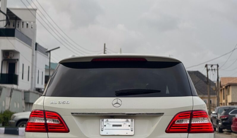 
2013 Mercedes Benz ML350 Full Option full									