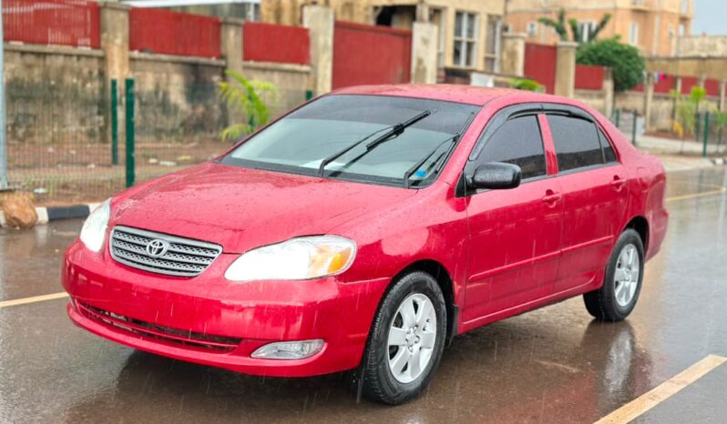 
2006 Toyota Corolla full									