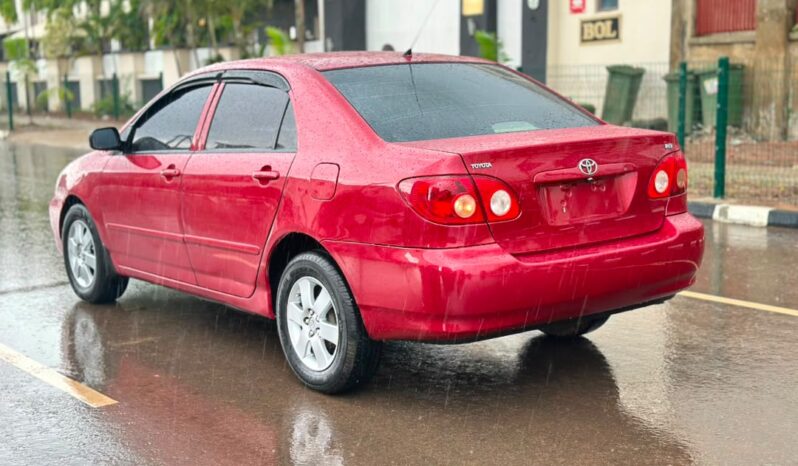 
2006 Toyota Corolla full									