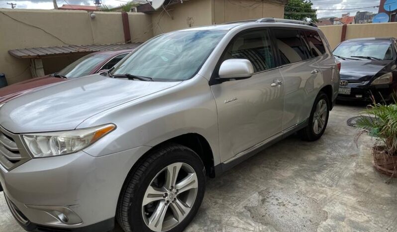 
								2012 Toyota Highlander SUV full									
